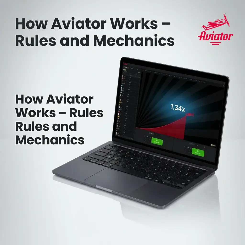 Aviator game mechanics showing plane takeoff, rising multiplier, cash out button, and dual bet panel interface